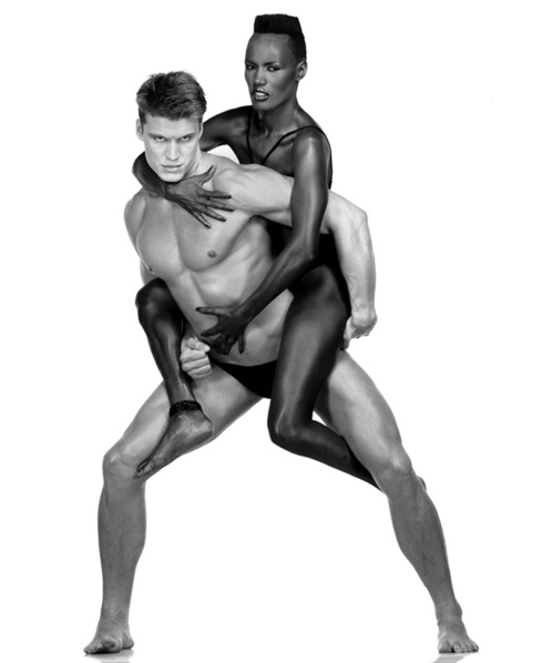 Грейс Джонс и Дольф Грейс Джонс и Дольф