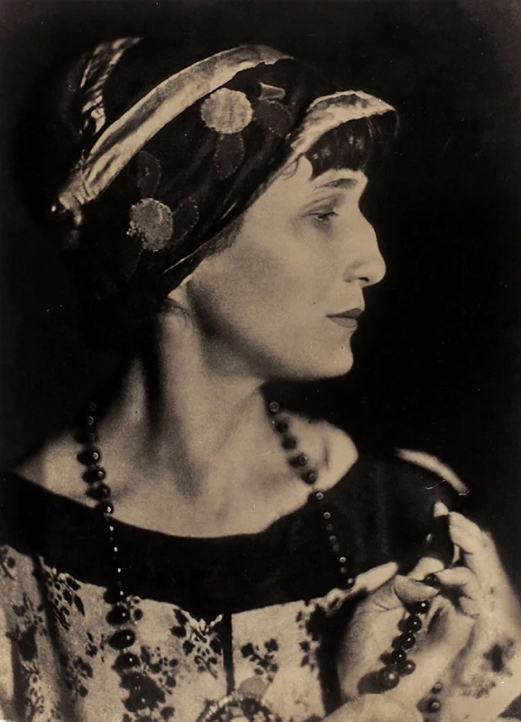 М. С. Наппельбаум. Портрет А. А. Ахматовой. 1921 год. Фотография.
