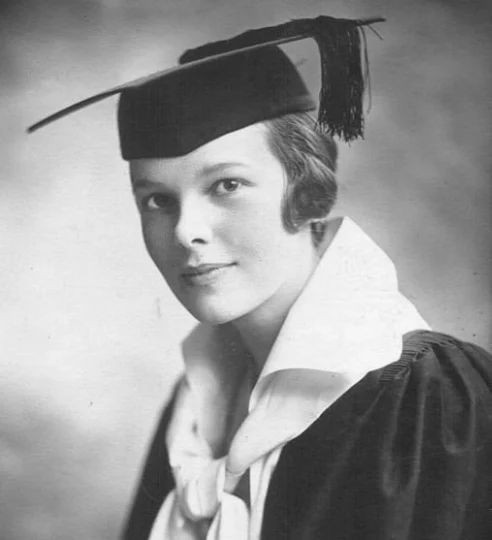 Амелия Эрхарт в юности