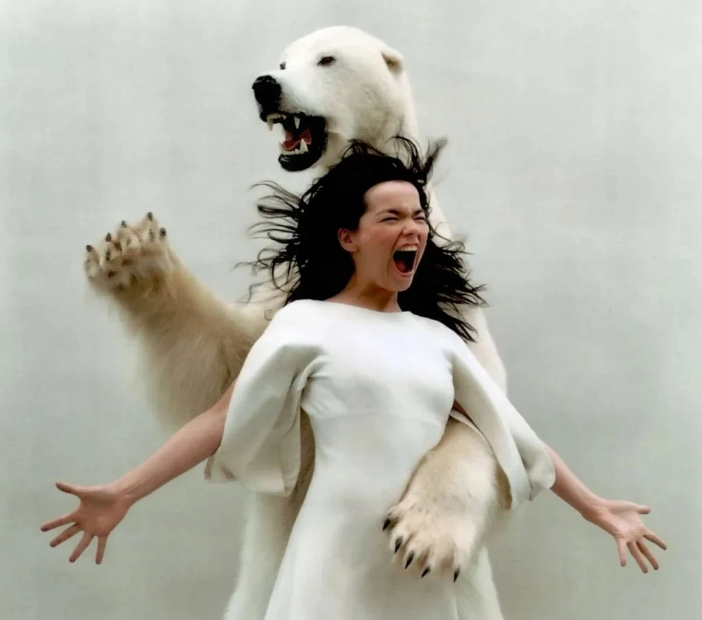 Бьорк и медведь Бьорк и медведь