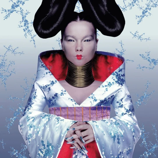 Обложка альбома «Homogenic», 1997 Обложка альбома «Homogenic», 1997