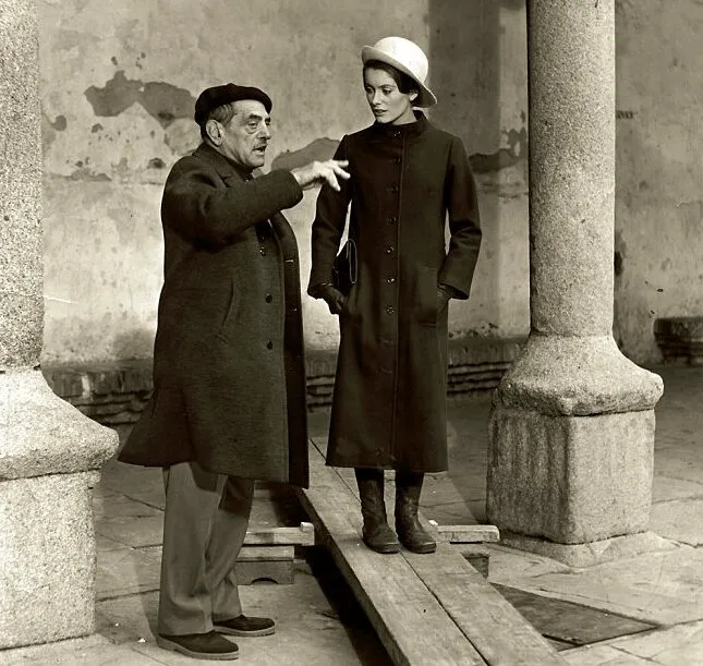 Катрин Денев и Луис Бунюэль