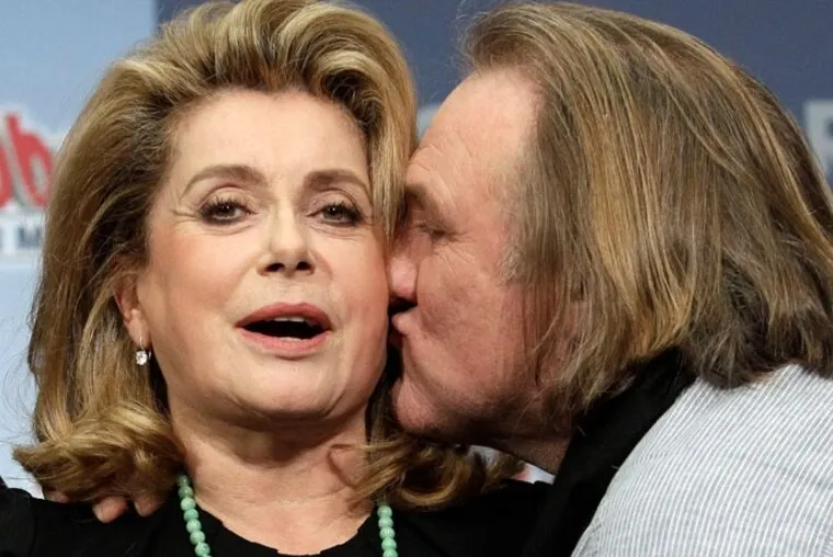 Катрин Денев и Депардье