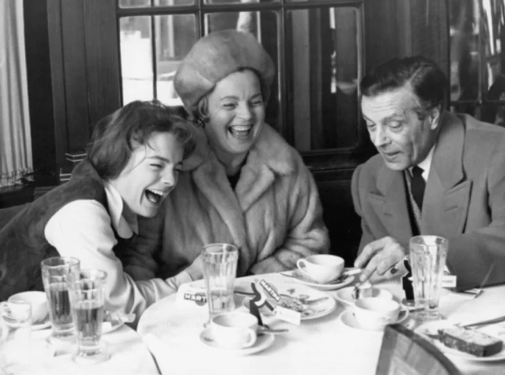 Роми Шнайдер и её родители