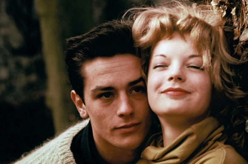 Ален Делон и Роми Шнайдер